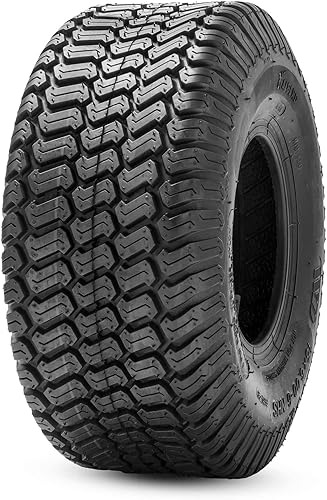 Miniatura 10 de HALBERD 2 neumáticos para cortacésped de 18 x 9.50 a 8 pulgadas, 4PR para césped y jardín para tractor de jardín, cortacésped, sin cámara