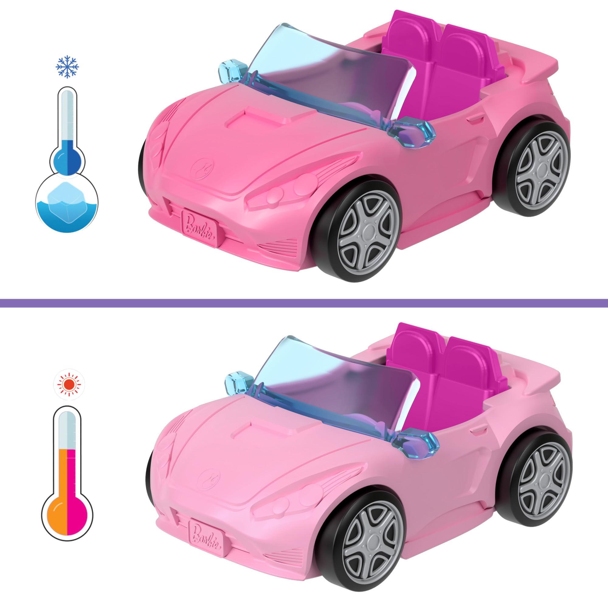 BARBIE Mini Barbieland mini véhicule de reve HYF38 - modele aléatoire