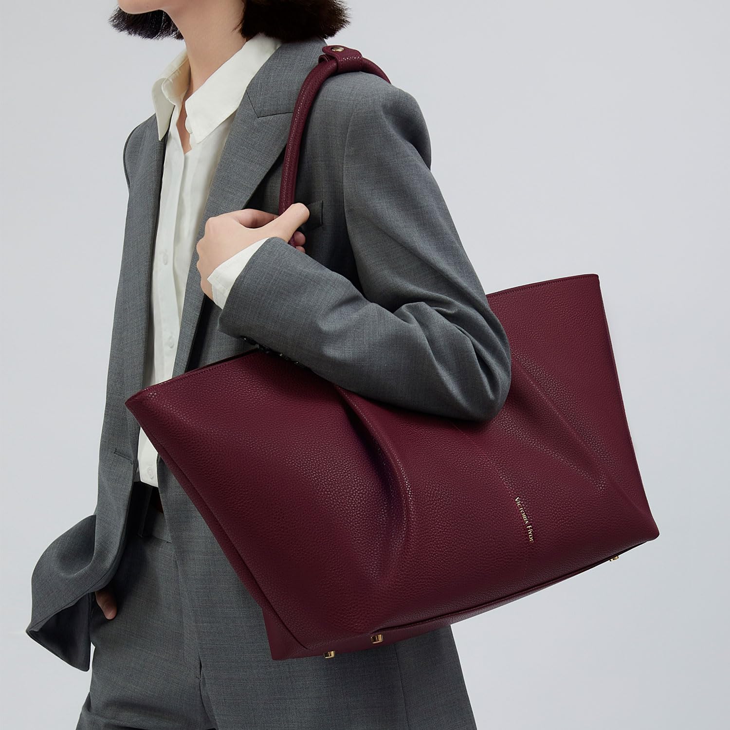 VICTORIA HYDE Damen-henkeltaschen Shopper Tasche Damen Groß Tasche Arbeit Damen Handtasche Laptop für Arbeit Freizeit