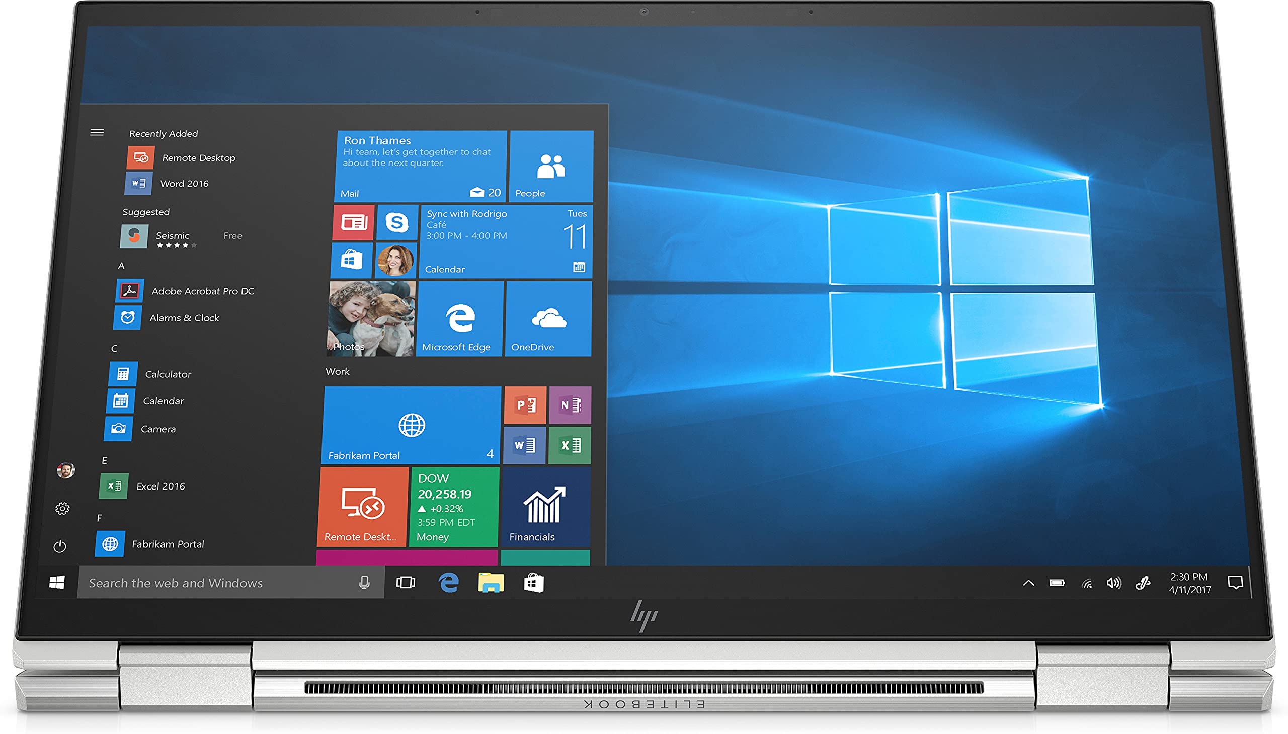 HP EliteBook x360 1030 G2 Táctil 13,3" i5 7200U, 8GB, SSD 256GB, Full HD, A+