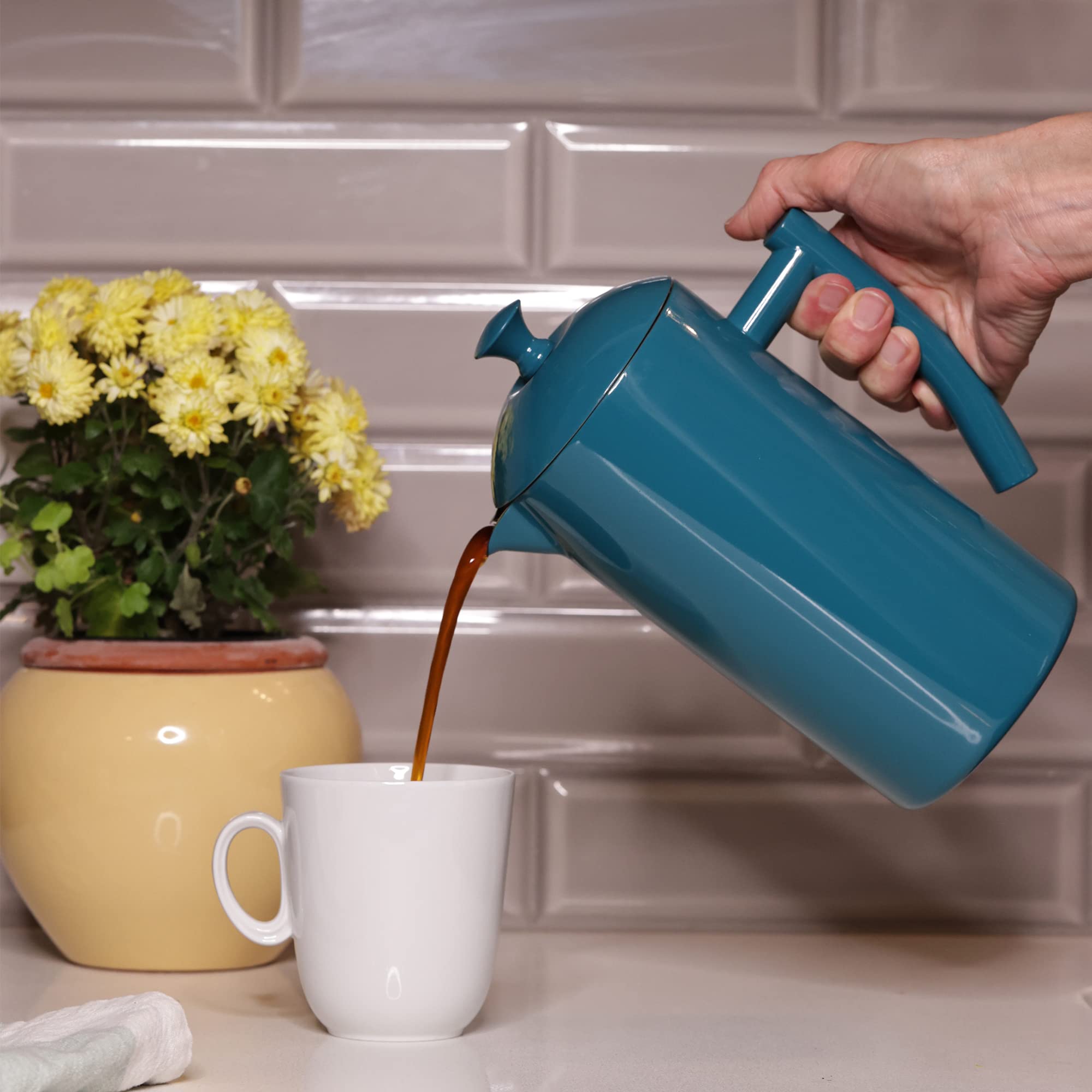 Amazon | Frieling 二重壁 ステンレススチール フレンチプレス