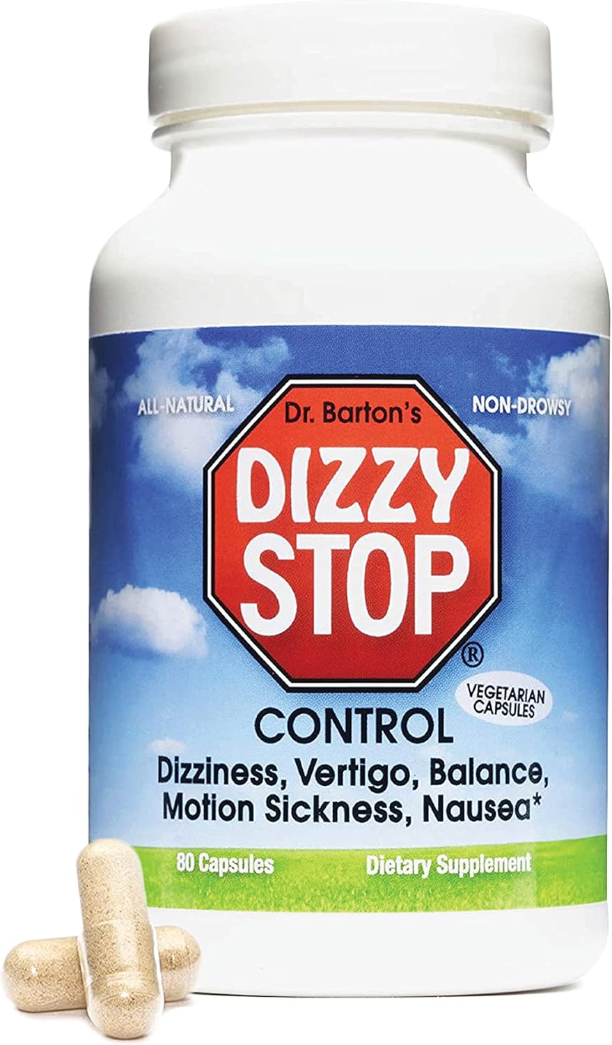 Buy DizzyStop AllNatural Herbal Supplement for Motion Sensitivity