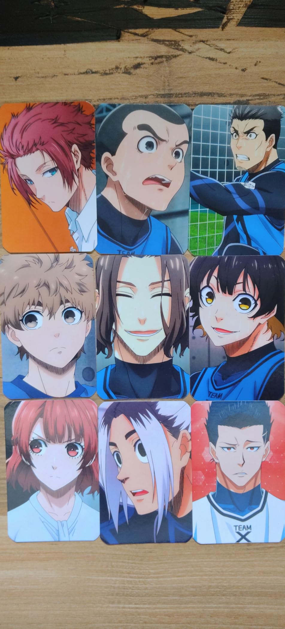 NS Trading Blue Lock Anime Photocards Pack (Set of 14 + 2 Freebies ...