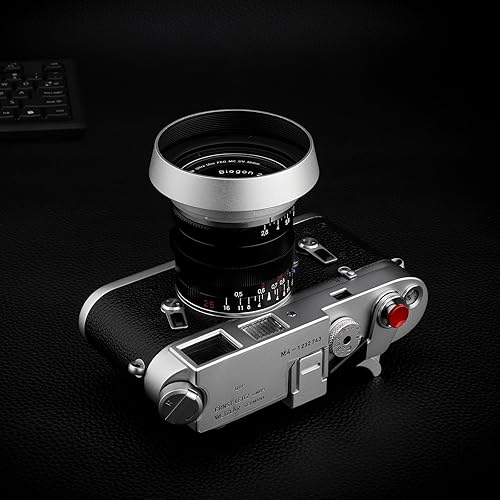 Miniatura 9 de Haoge LH-ZV12 - Parasol redondo de metal compatible con lente Carl Zeiss C Biogon T* 4.521 0.827 in f4.5 ZM, C Sonnar 1.550 1.969 in f1.5 ZM,