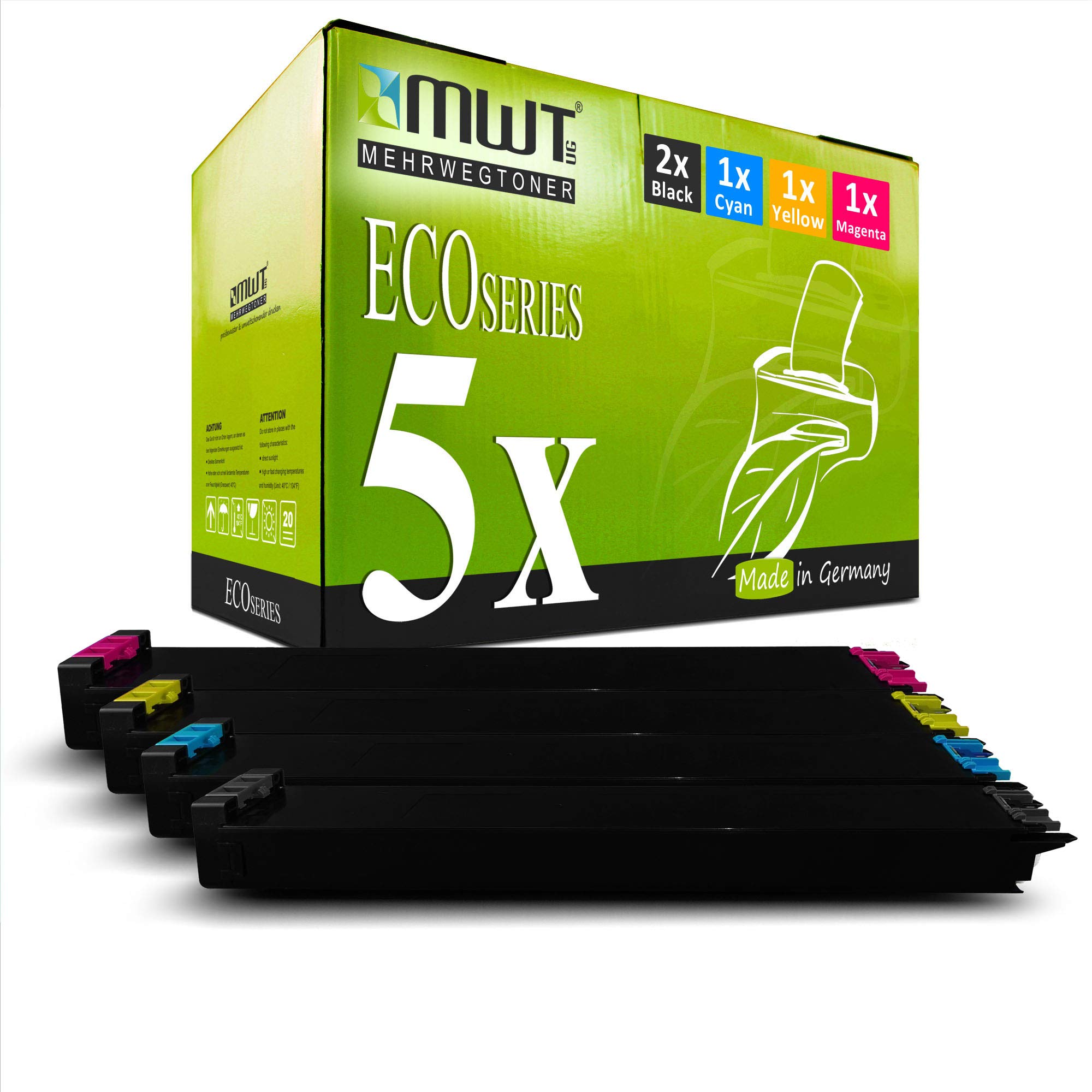 Mehrwegtoner pour Sharp MX3610 MX2640 Kit de Remplacement pour Impression de Bureau - 6