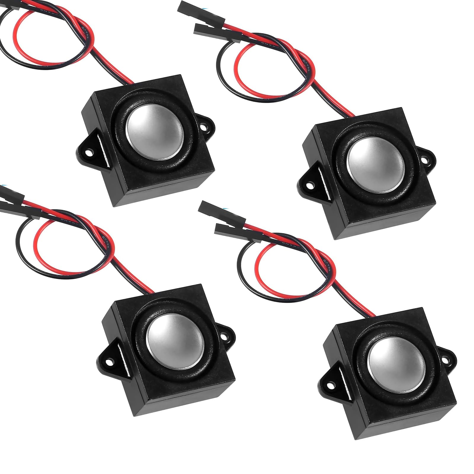 4PCS Loudpeaker 3 Watt 8 Ohm Single Cavity Mini Speaker Full-Range Cavity Mobile Portable Advertising Machine Speaker Connector