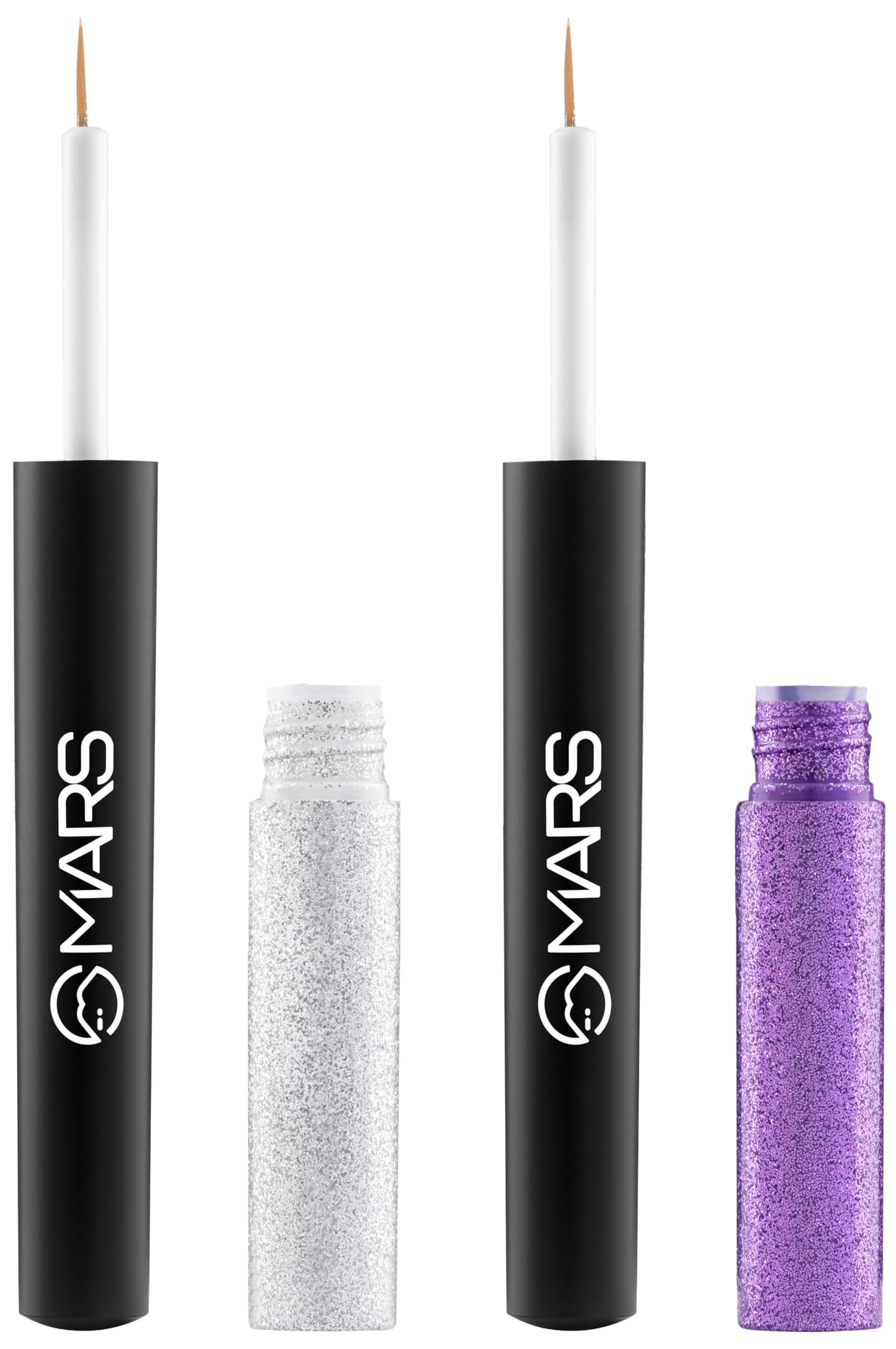 MARS Twinkle Wink Glitter Eyeliner (1.6 ml) Quick-Dry Eye Makeup for Party, Wedding & Festival Twinkle Wink Glitter Eyeliner (1.6 ml) (06-TWILIGHT PURPLE) | Long-Lasting Sparkle Liquid Liner-image-40