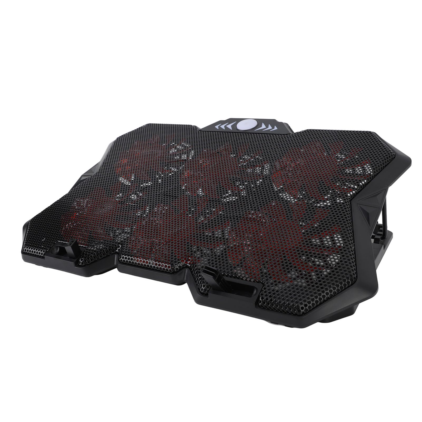 Base di Raffreddamento per Laptop con 6 Regolazioni di Altezza e Luci RGB per Giocatori e Professionisti Design a Rete Dimensioni Inferiori a 19 Pollici