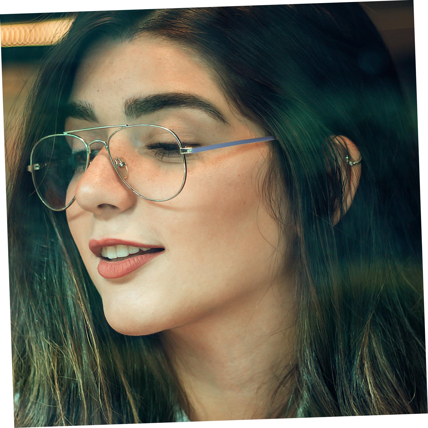 KOMBIUDA 1 Pair Accessories Sunglasses Arm Legs Replacement Temple Eyeglass Replacement Temple Sunglasses Temple End Tips Halloween Candle Holders Metal Socket Repair