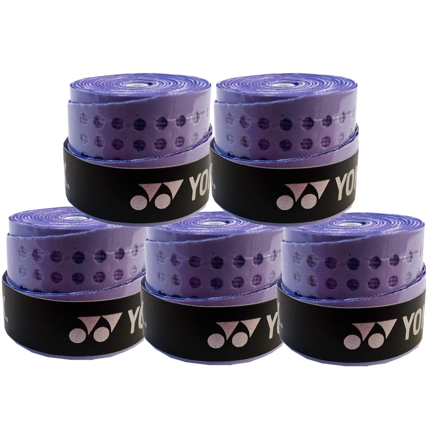 Yonex E-Tec Badminton Racquet Grip - Purple (5 Pcs)-image-14