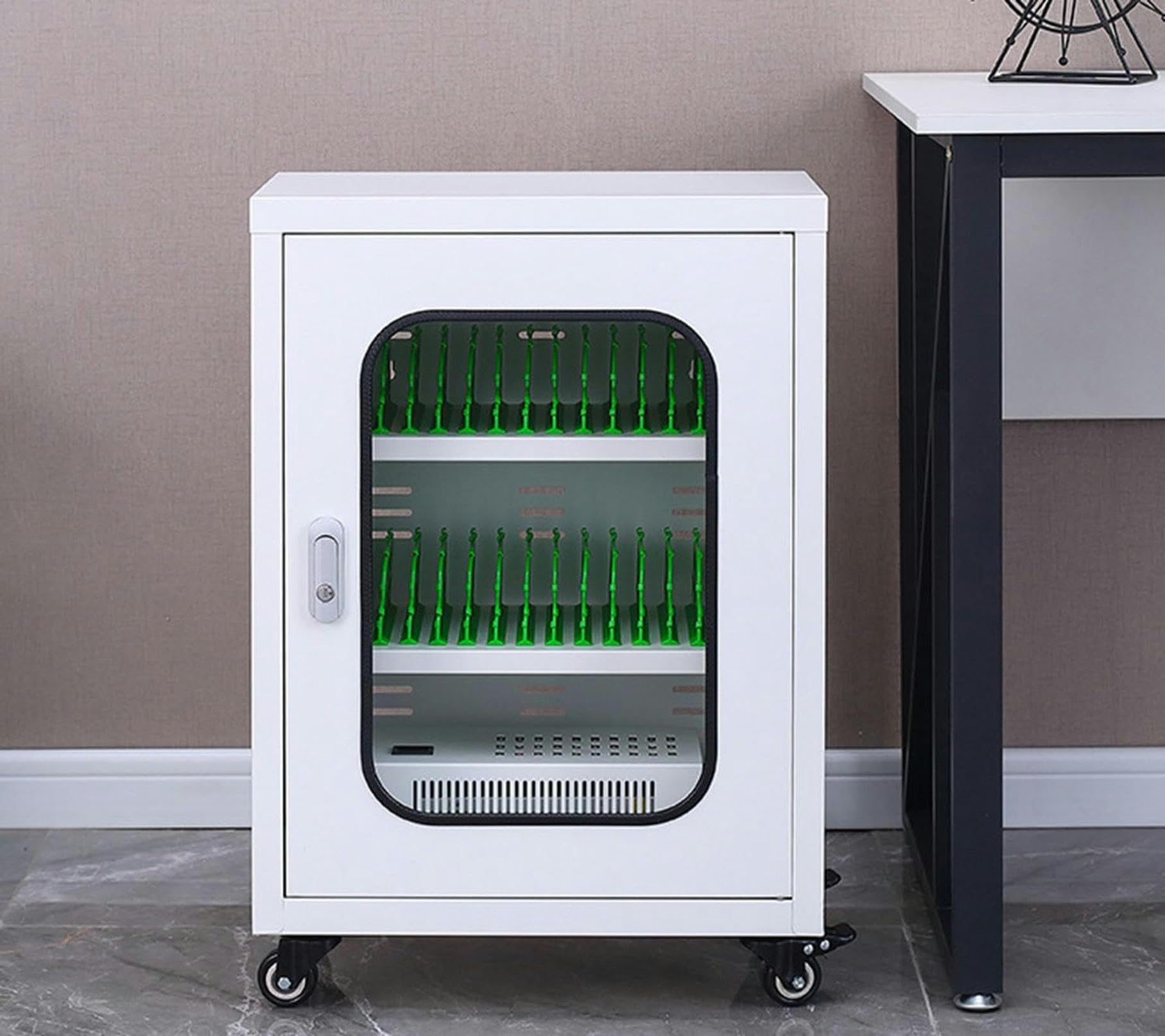 GTHTUHFD Mobile Phone Charging Stations,12-Slot Storage Locker For Portable Devices,Rechargeable Phone Charging Cabinet,Secure Charging Solution For Offices And Public Spaces,30slots