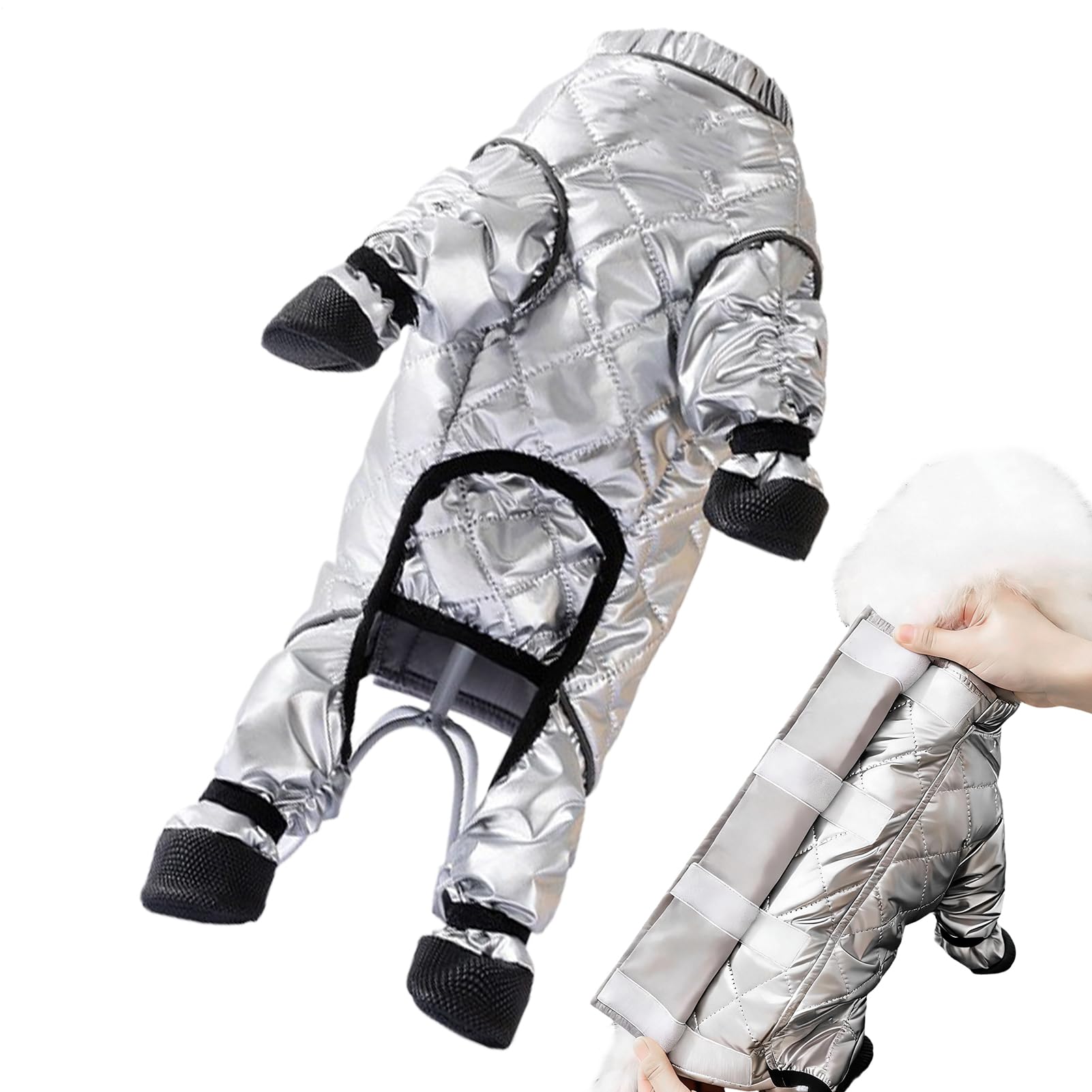 Combinaison de neige d'hiver pour chien isolante et imperméable pour chiots