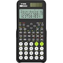 Scientific Calculator for Students, 991 MS Science Calculator for Middle and High School Supplies Calculator with Cover Black