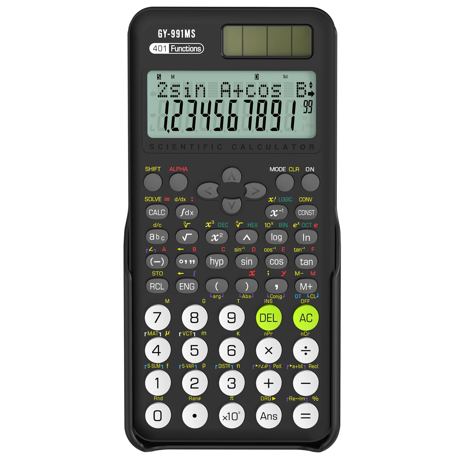 NEWYES 991MS-II School Scientific Calculator, 401 Calculation Functions