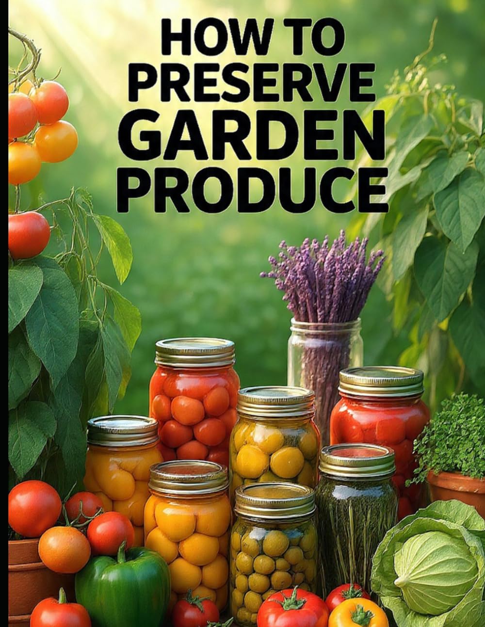 How to Preserve Garden Produce. Preserving Garden Harvest.: Safe, Practical Methods for Canning, Freezing, Fermenting, Dehydrating, and Storing Your Harvest All Year (The Practical Garden Series)