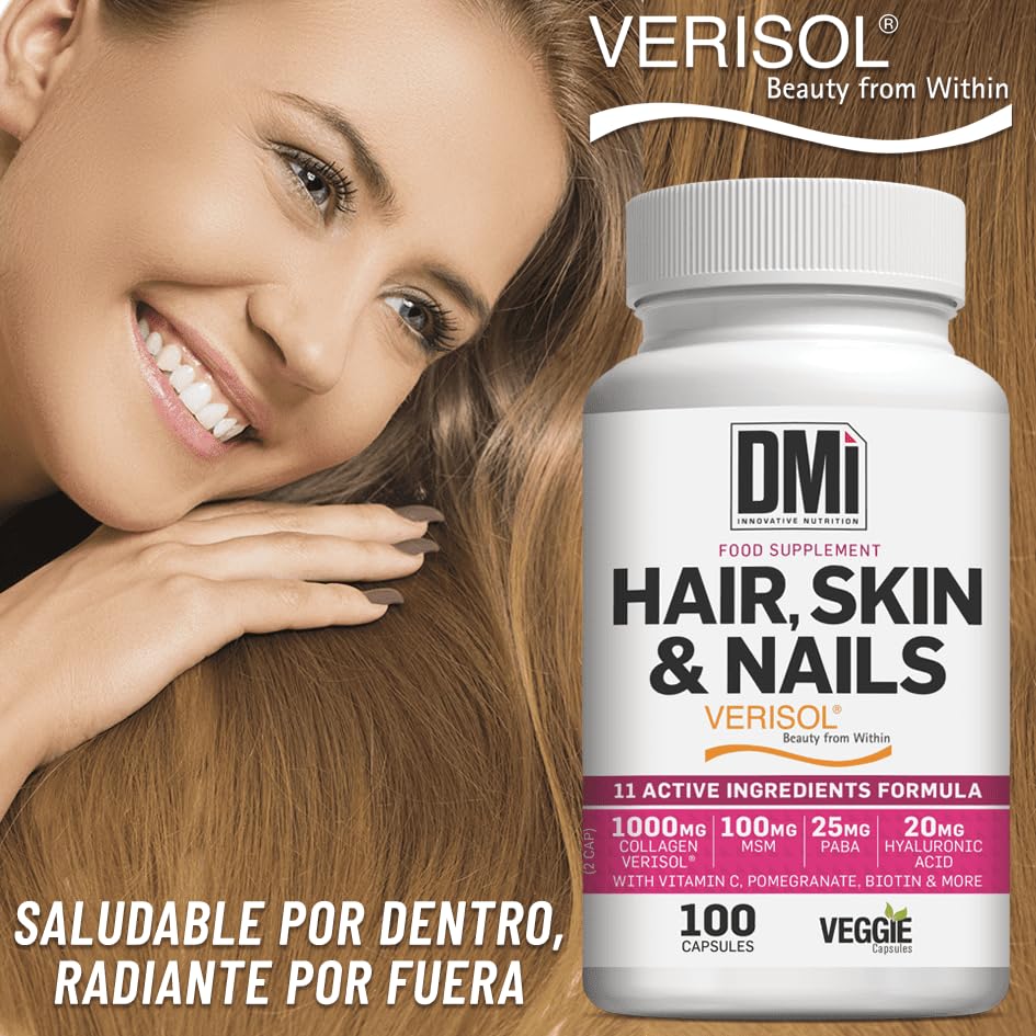 DMI - HAIR, SKIN & NAILS (Exclusive Women Formula with Verisol®) 100 Caps