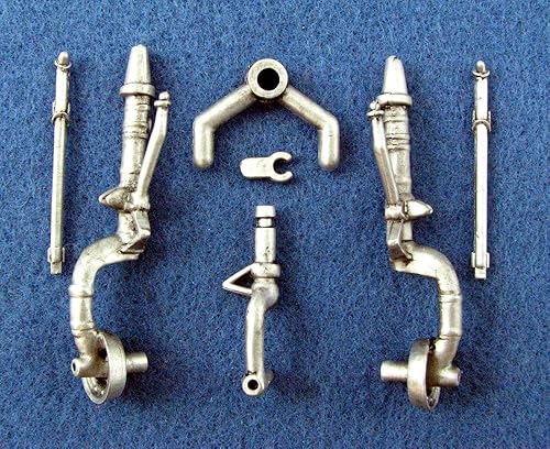 B-24 Liberator Metal Tren de aterrizaje para RevellMonogram (148 Modelo Kit Accesorio)