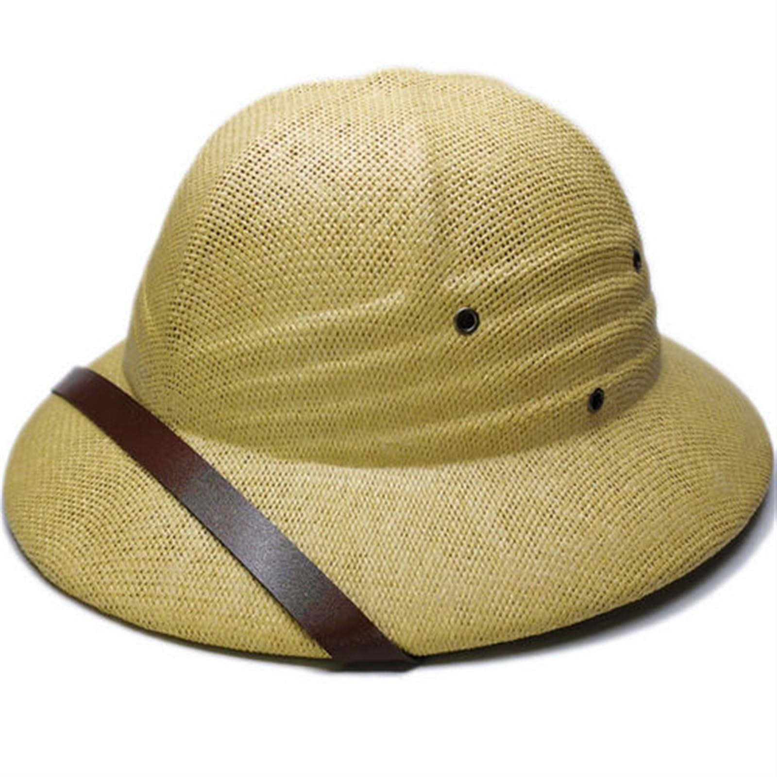 Estate Escursione Equestre Cappello da Corsa di Cavalli Cappello Vietnam Casco Protezione solare Outdoor Ombra Cappello di paglia