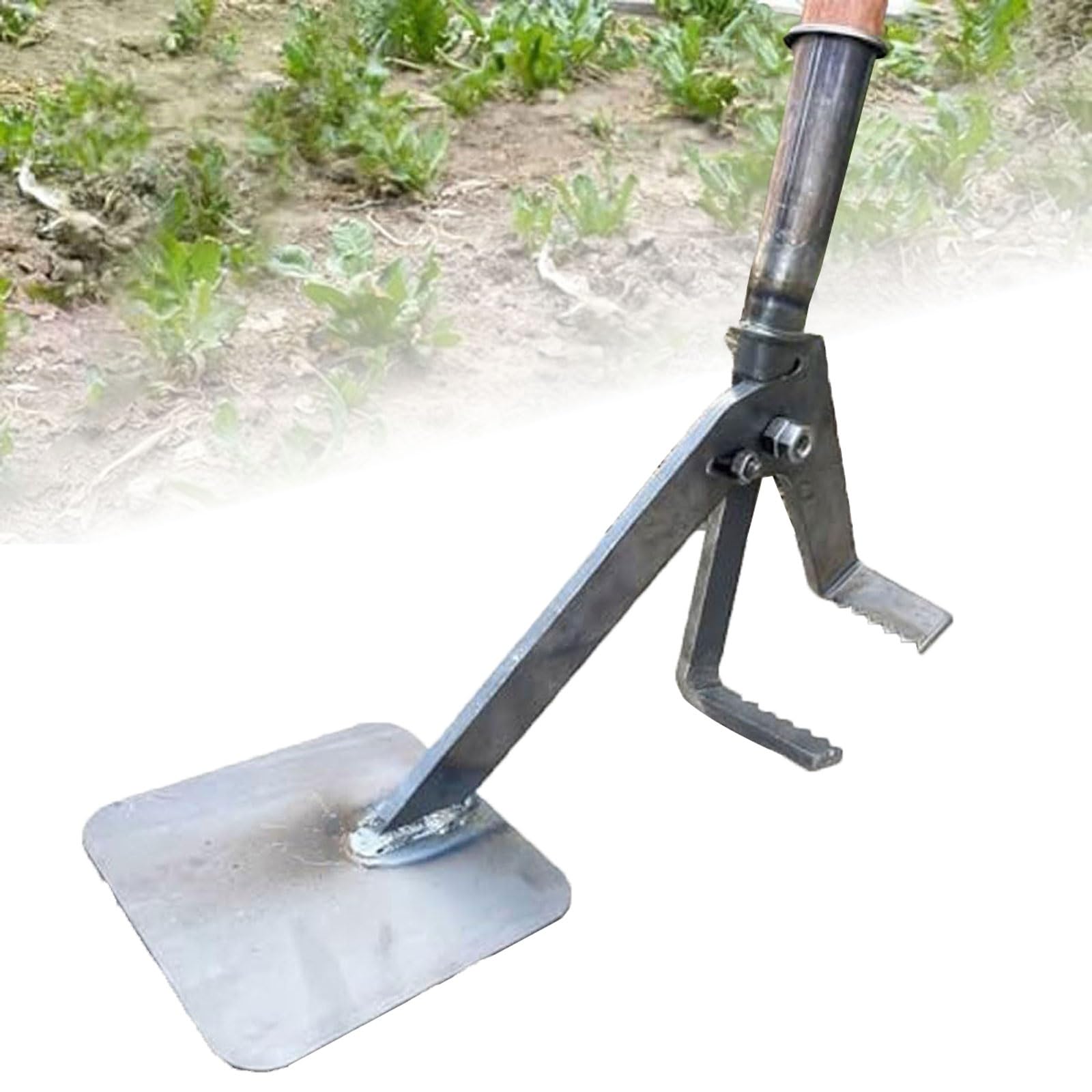 Sxykxydl Heavy Duty Small Tree Root Puller Tool, Stand Up Leverage Stump Remover, Sapling Puller For Stump Removal, Fence Post Extraction Lifter