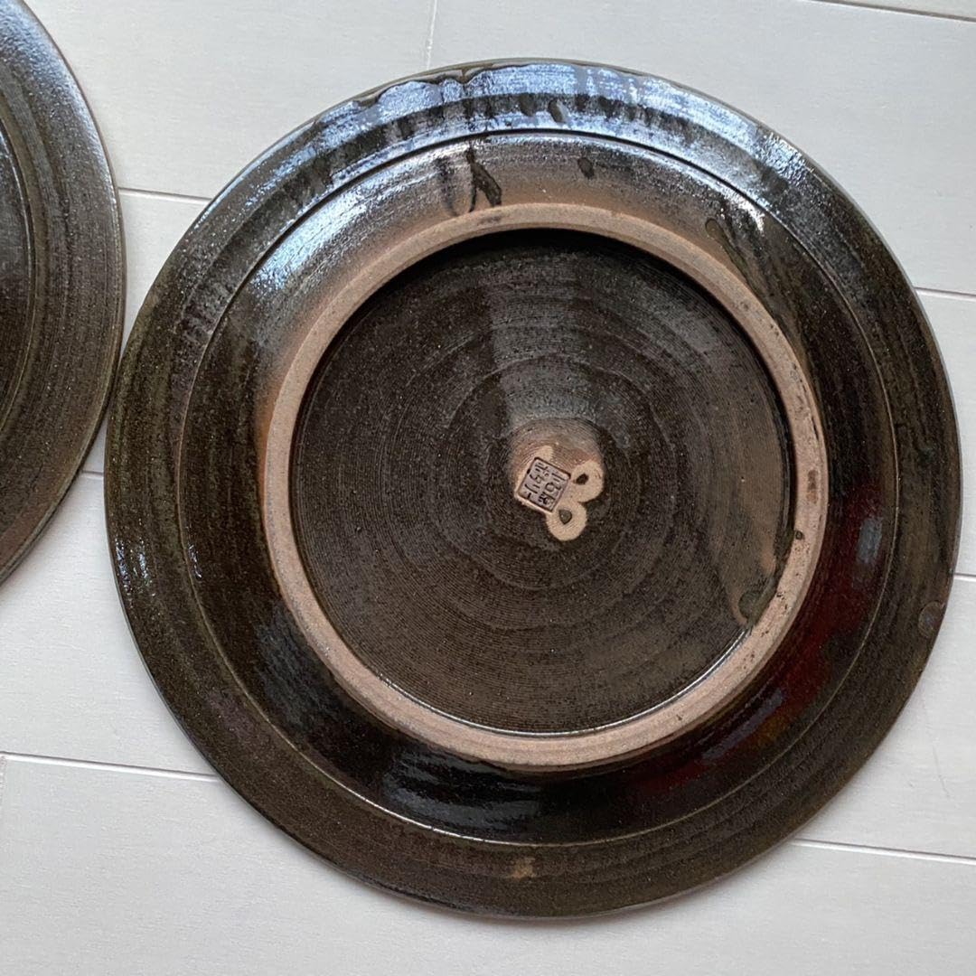 Amazon.co.jp: 小石原ポタリー 毎日プレート 2枚 ホビー グッズ