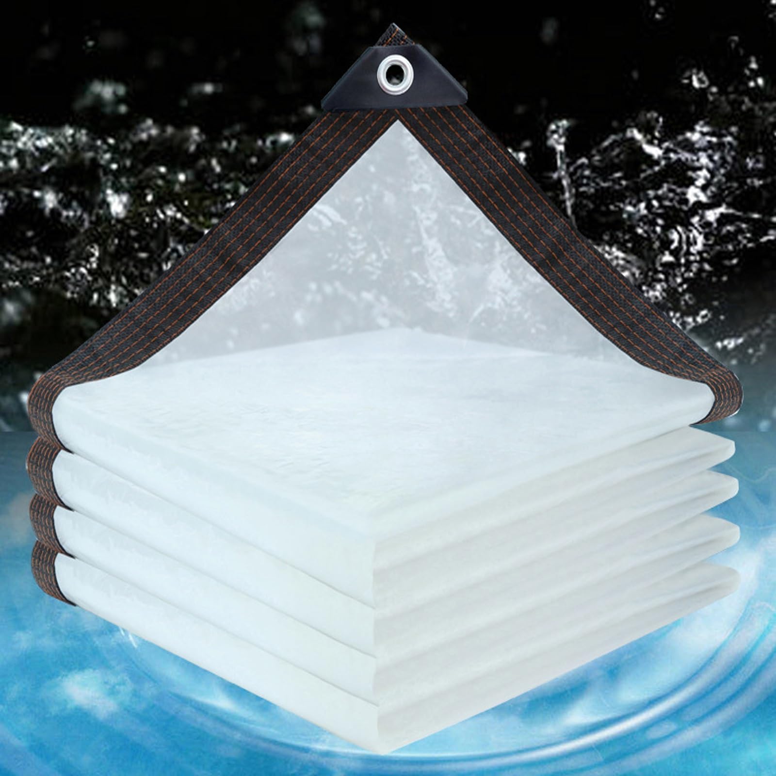 Lona impermeable exterior aislante para proteger plantas del polvo en el cenador