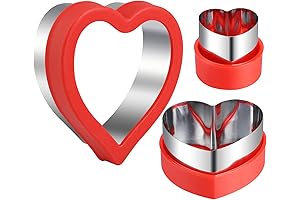 Heart-Shaped Cookie Cutters: Express Love and Creativity in Every Bite