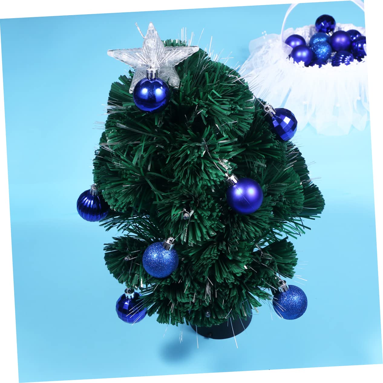 TOPBATHY 102 STK Weihnachtskugeln zum Aufhängen Kugelschmuck für den Weihnachtsbaum Weihnachten Weihnachtsfeiertage christbaumkugeln weihnachtsbaumkugeln Weihnachtsbaum hängende Kugeln Blue