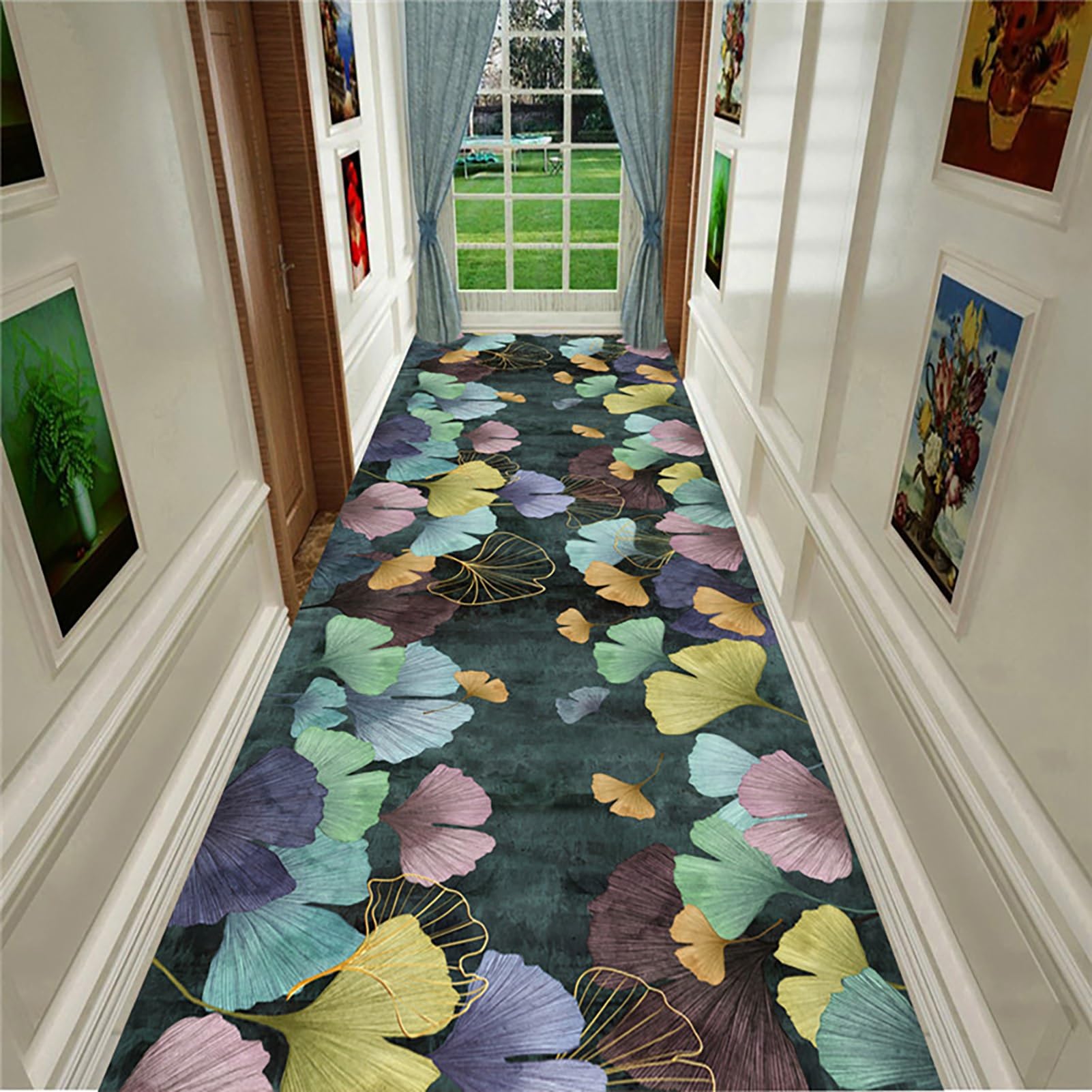 Tapis paillasson tapis de sol cuisine extra long soft lavable