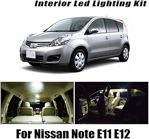 Miniatura 2 de Kit de luces LED para maletero de coche, para Nissan Note E11 E12 2006-2017 2018 2019, accesorios de iluminación de coche