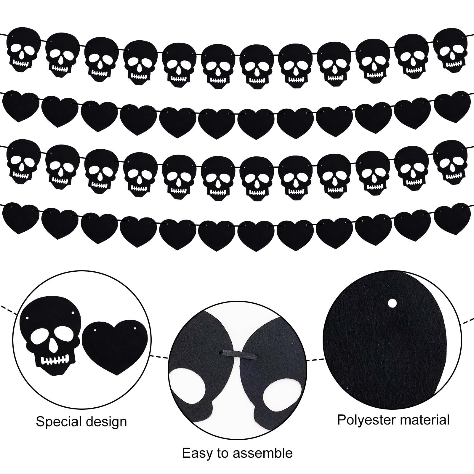 Boo Bannière Guirlande Joyeux Anniversaire Bannière Halloween Fanion