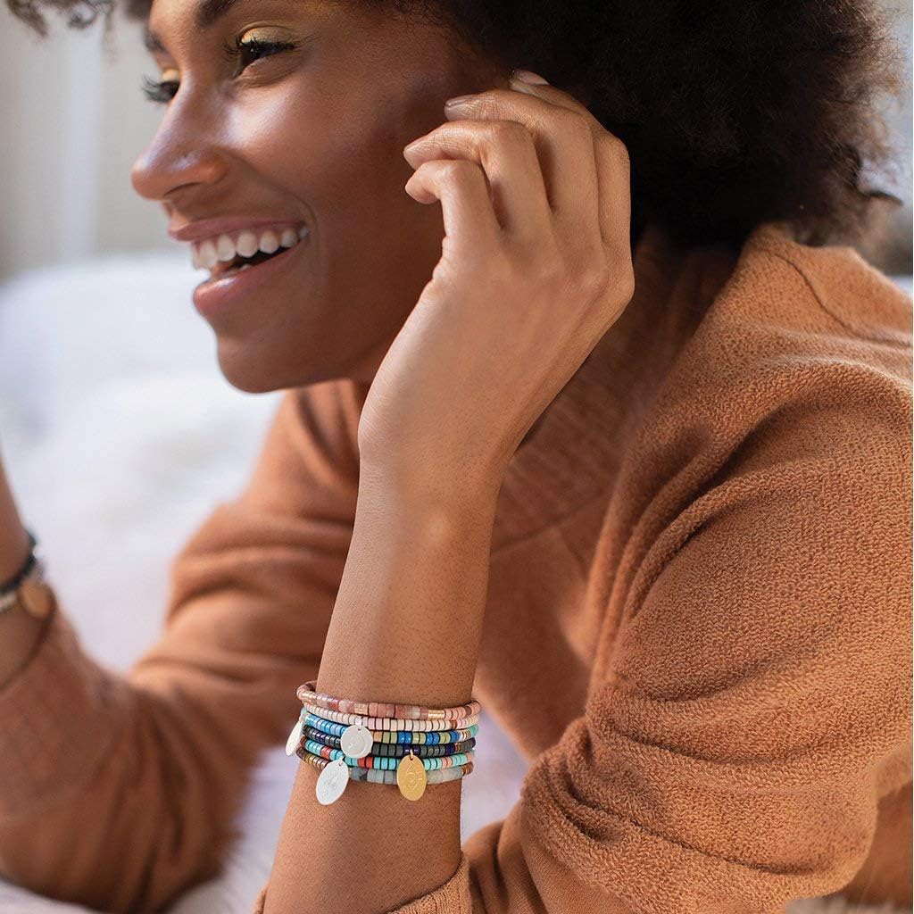 Scout Curated Wears - Intention Charm Bracelet - Rhodonite/Gold