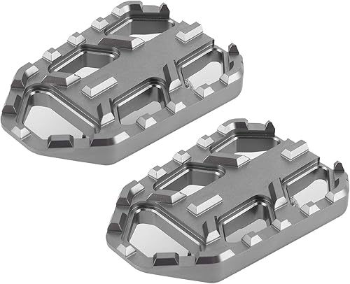 Miniatura 9 de Reposapiés ancho para motocicleta, pedales de aleación de aluminio CNC, aptos para DL650 DL1000 VSTROM 650XT1000XT Pedal de descanso para accesorios