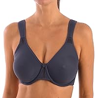 Selene, Reggiseno Contenitivo Donna con Spalline Larghe Comfort e Ferretto