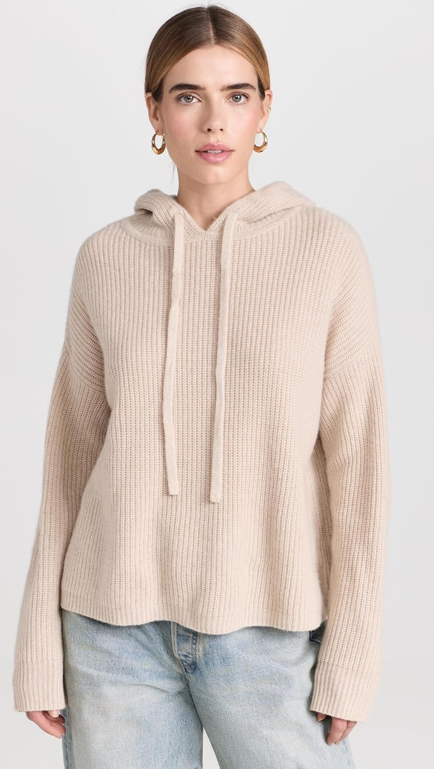 Jenni Kayne Women's Cashmere Fisherman Hoodie - Image 2