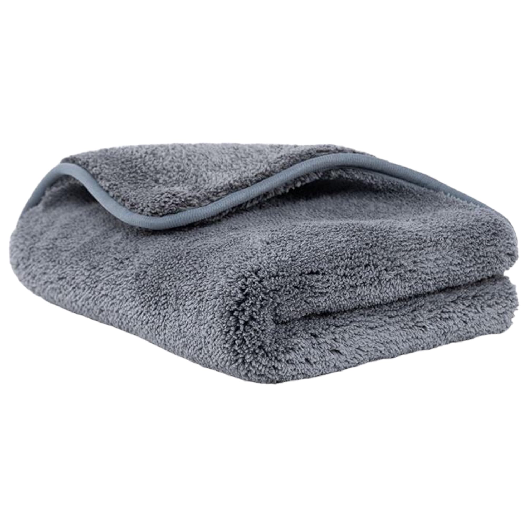 DETACHI Microfiber Cloth for Car Cleaning, Ultrasoft, Thick and Quick Drying, 40x40cms 900GSM Polishing Waxing Auto Detailing Towel, Multicolor (Pack of 1)