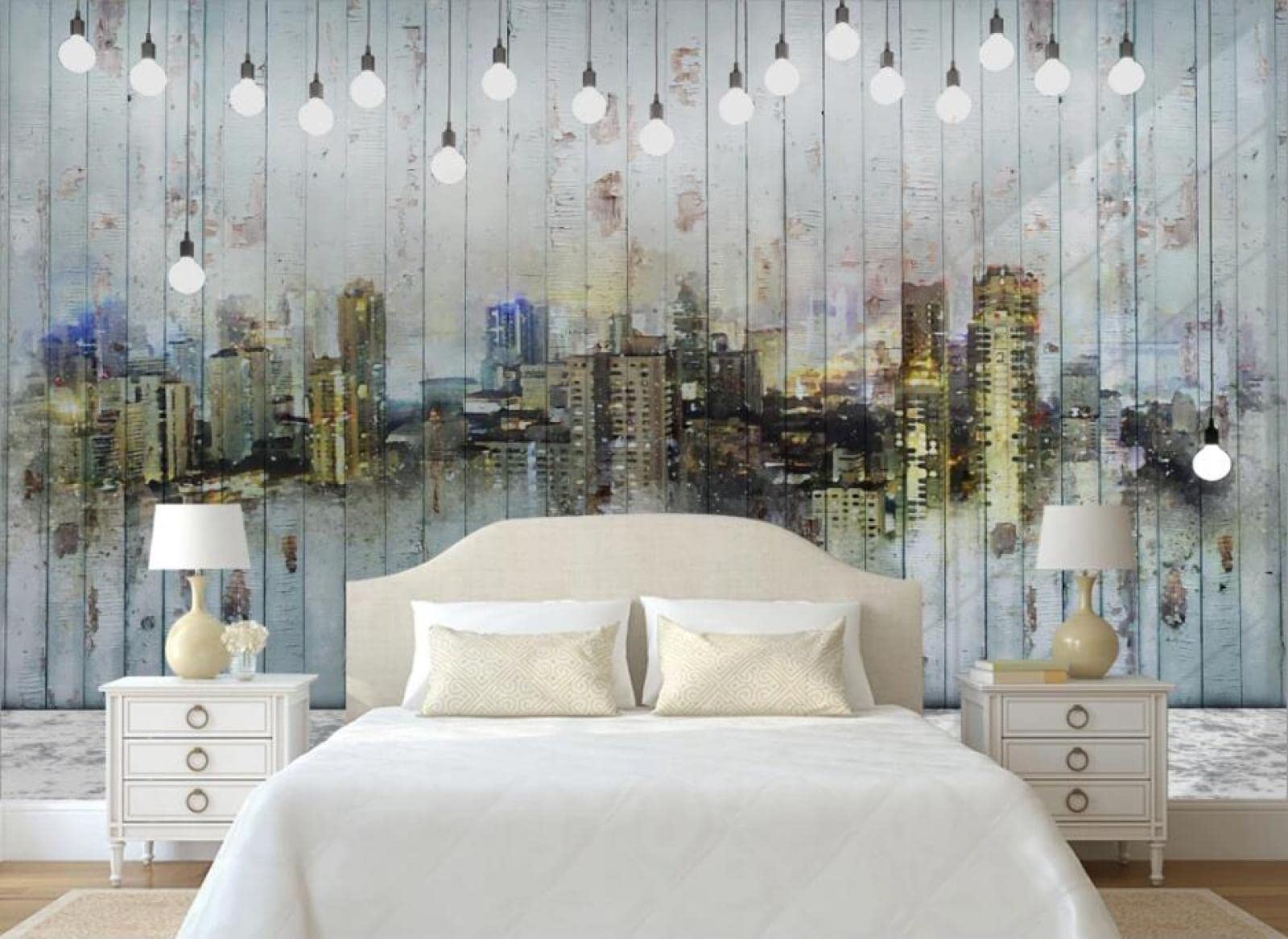 Papier peint mural 3D pour salon moderne et décoration de chambre chic