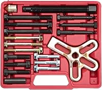 Vista 8 de OEMTOOLS 25053 Juego de extractor de equilibrador armónico resistente, reparación y mantenimiento del motor, construcción duradera de acero aleado
