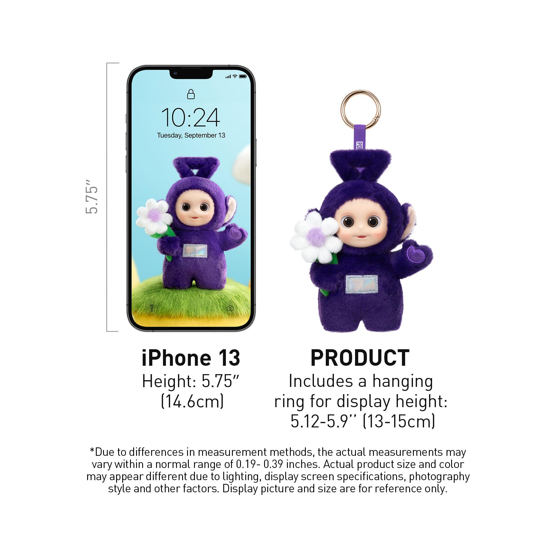 POP MART Teletubbies Say Hello Series Ciondolo a forma di scatola cieca, giocattoli di peluche da collezione, regali di compleanno per ragazze e ragazzi, scatola singola