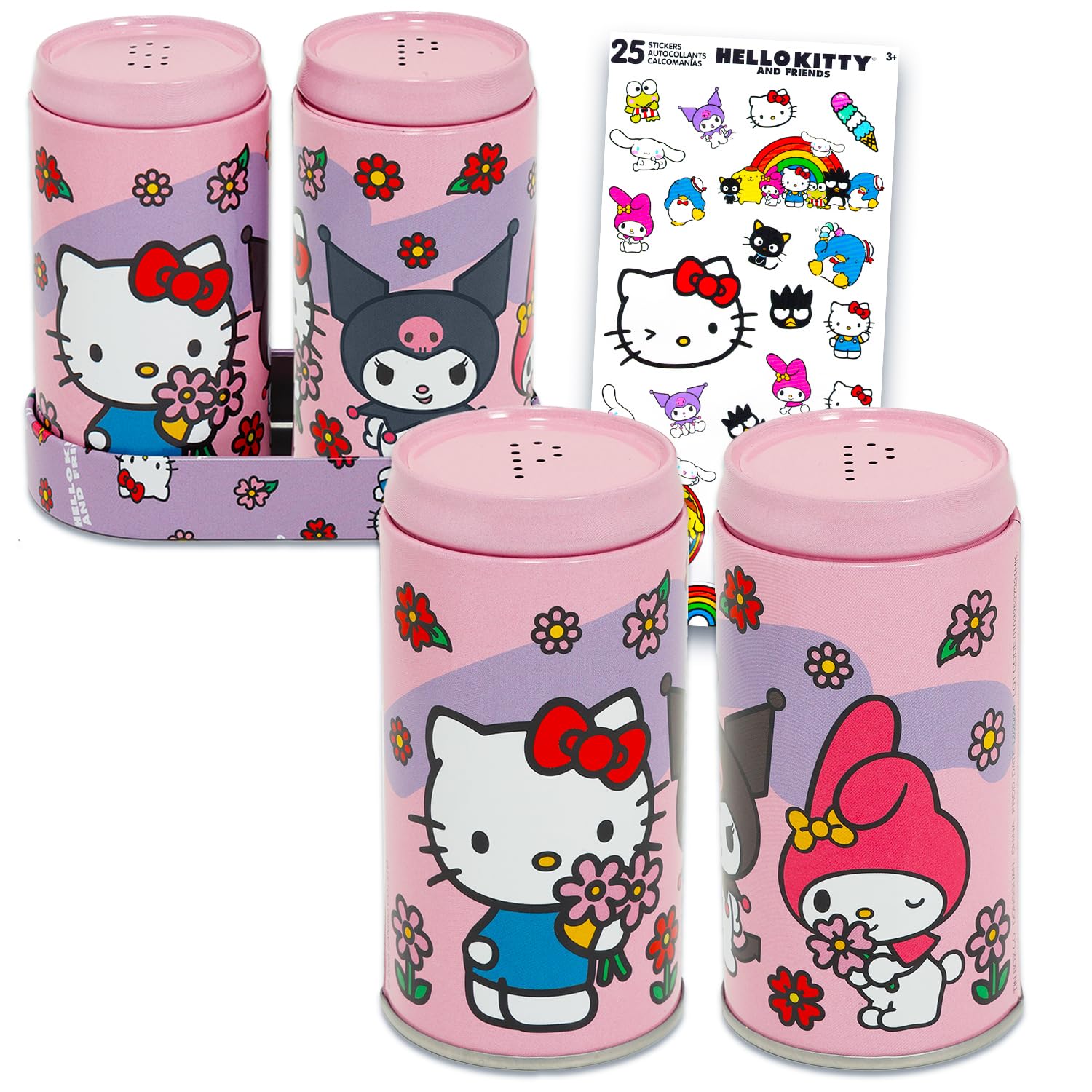 Amazon.com: Hello Kitty and Friends Salt and Pepper Shakers Set