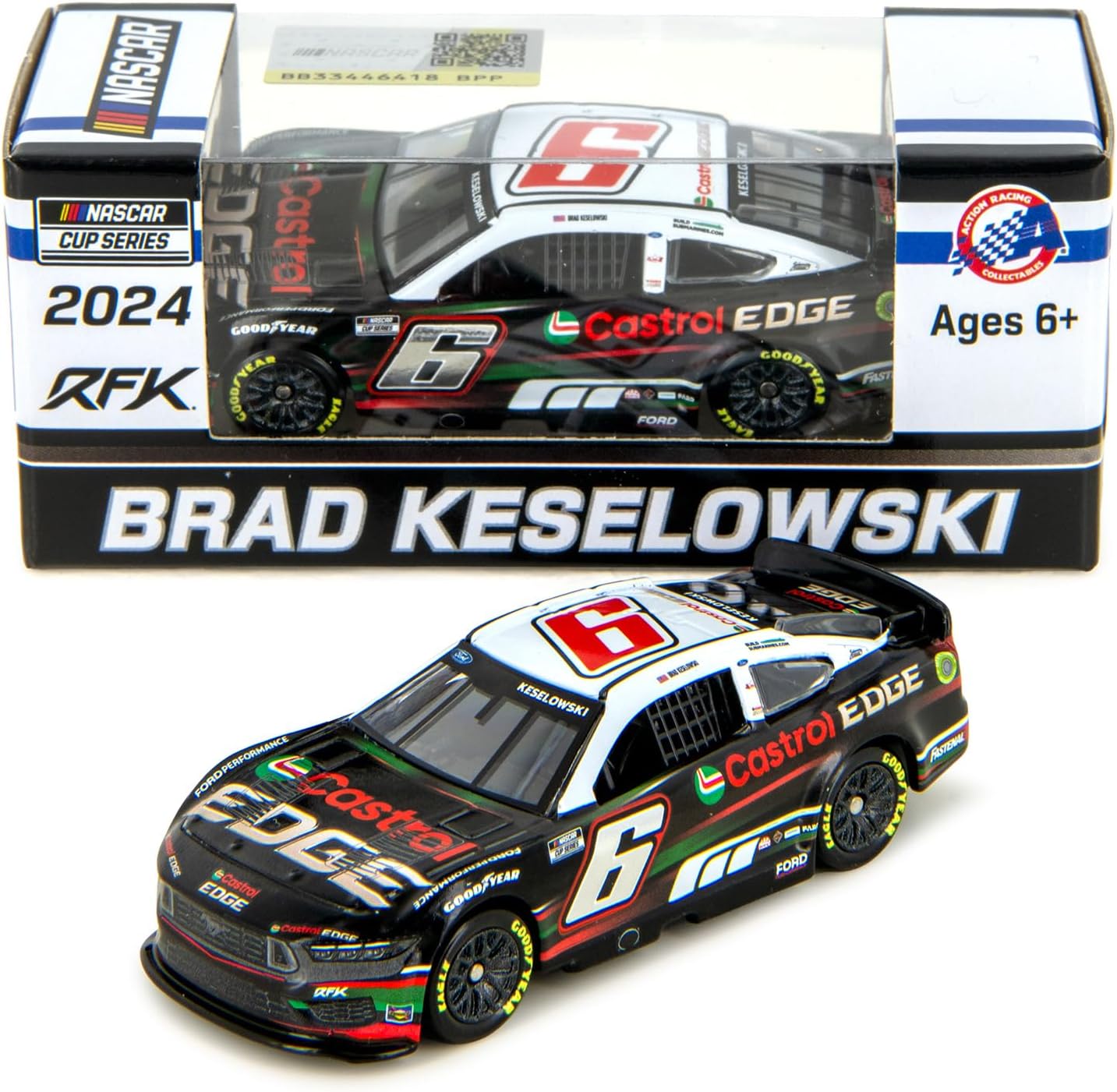 Brad Keselowski 2024 C-Edge Diecast Car 1:64 Scale