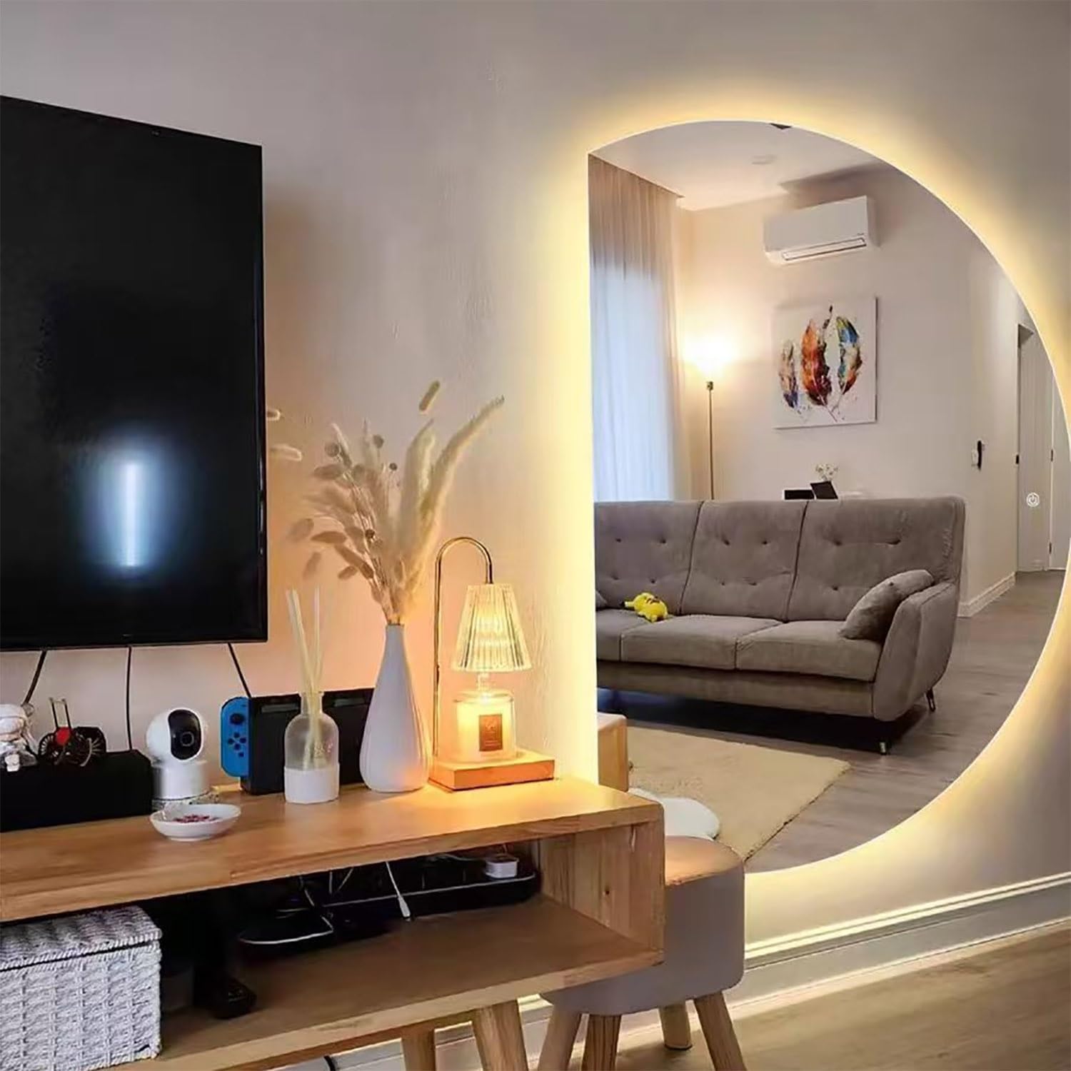 FGXHHS LED with Anti-Fog and Dimmable Lighting, Touch Switch for Vanity Wall Use