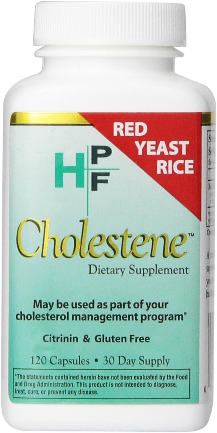 Hpf Cholestene Red Yeast Rice, 120 Capsules Health