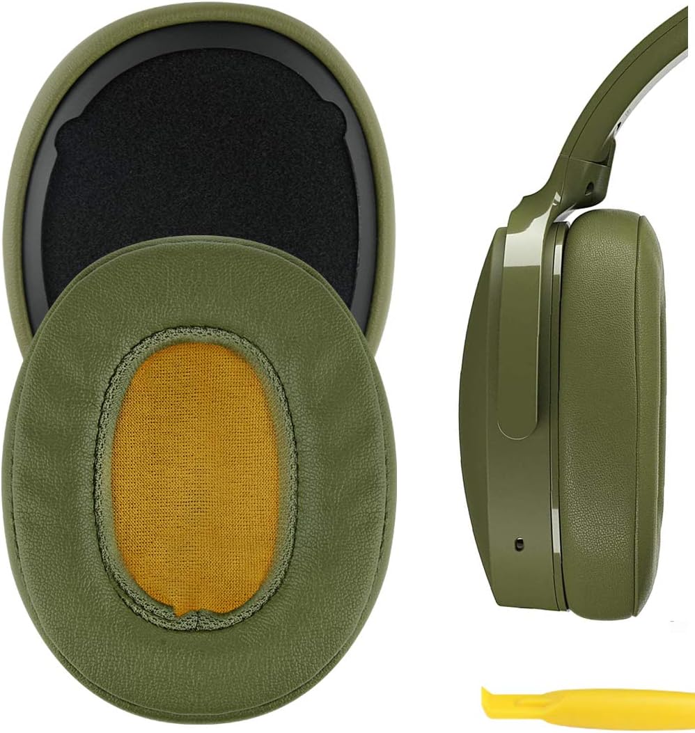 Replacement Ear Pads for Skullcandy Crusher Wireless/Crusher EVO/Crusher ANC, Hesh 3/ Hesh EVO/Hesh ANC, Venue ANC Headphones Ear Cushions, Repair Parts (Green)