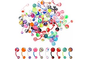50 Wholesale Belly Button Rings Navel Piercings