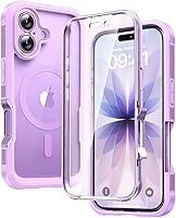 Vista 85 de Diaclara Funda diseñada para iPhone 14 Pro Max de 6.7 pulgadas, funda de teléfono resistente de cuerpo completo con protector de pantalla