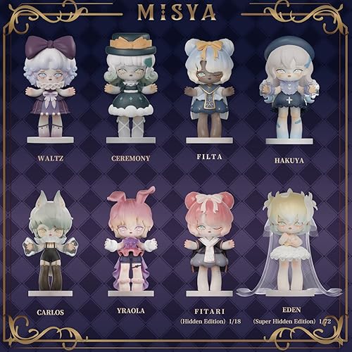Miniatura 2 de MISYA - Caja ciega de la serie Incredible Residence, 1 unidad, colección aleatoria, juguetes kawaii, adornos de escritorio, lindas figuras de caja