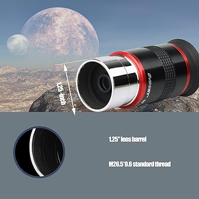 SVBONY Telescope Eyepiece Fully Mutil Coated 1.25 Inches Telescope Accessories Set 66 Degree Ultra Wide Angle HD 20mm For Astronomy Telescope - View #9