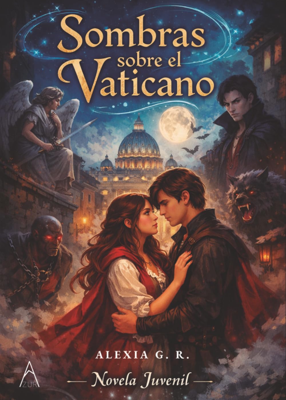 SOMBRAS SOBRE EL VATICANO: Novela juvenil de fantasía paranormal