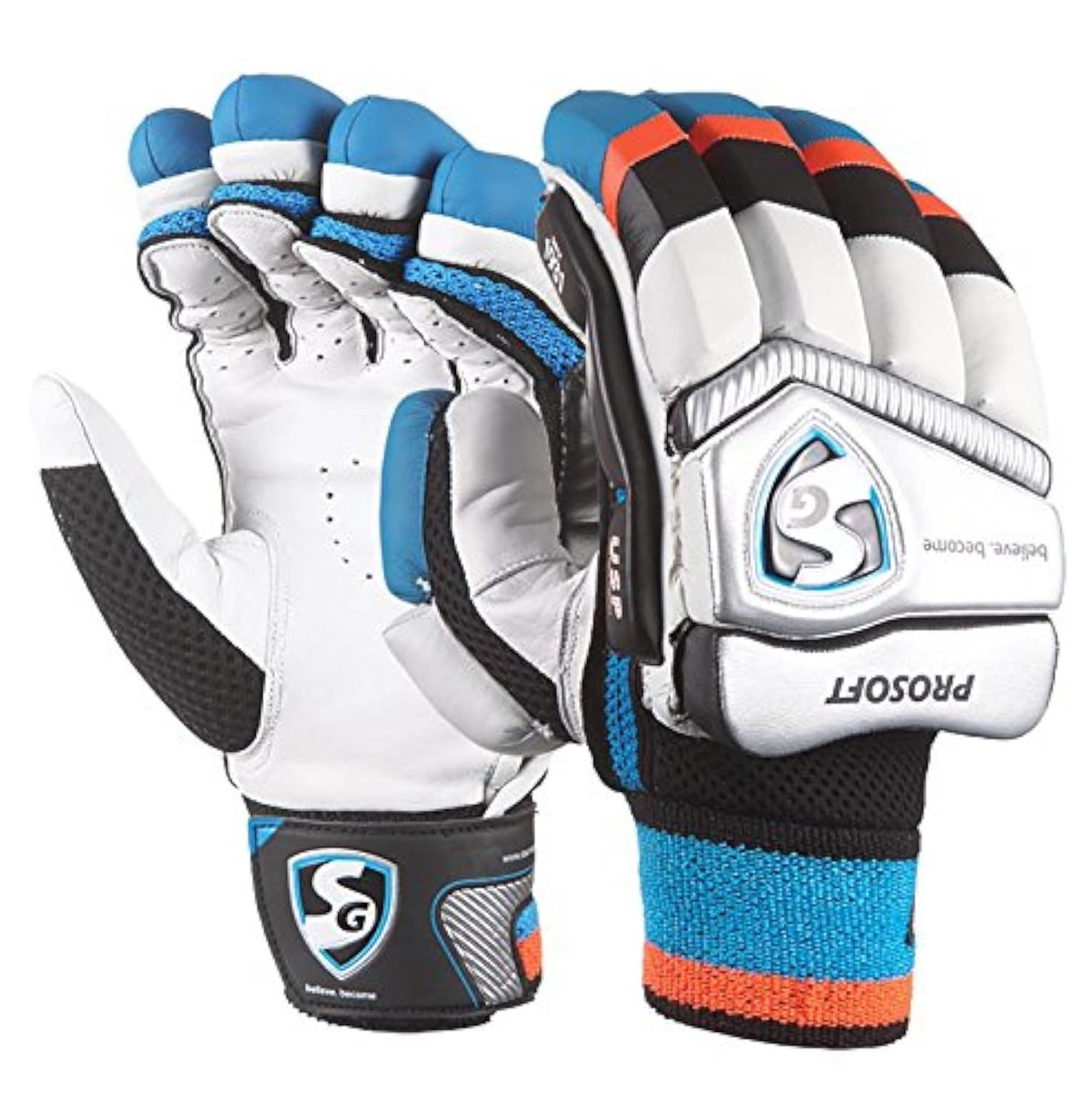 SG Prosoft Cricket Bating Gloves Left Hand (Multicolour) (B0035T660Q) Amazon Price History, Amazon Price Tracker
