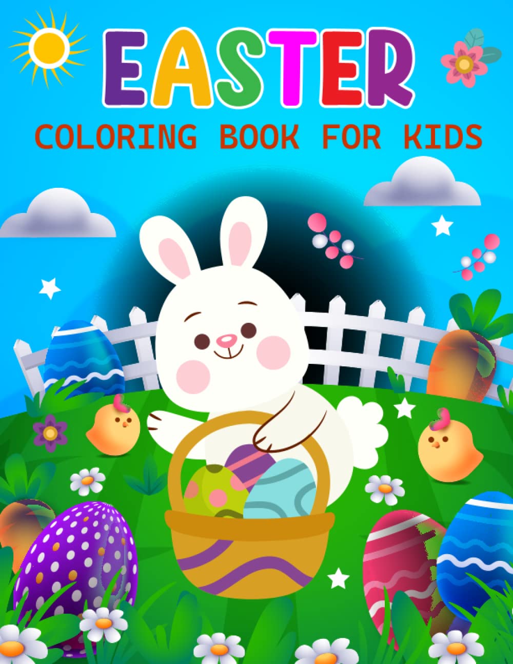 Easter Coloring Book For Kids: Gift for Children Aged 2 to 5 Years - Fun Easter Gift